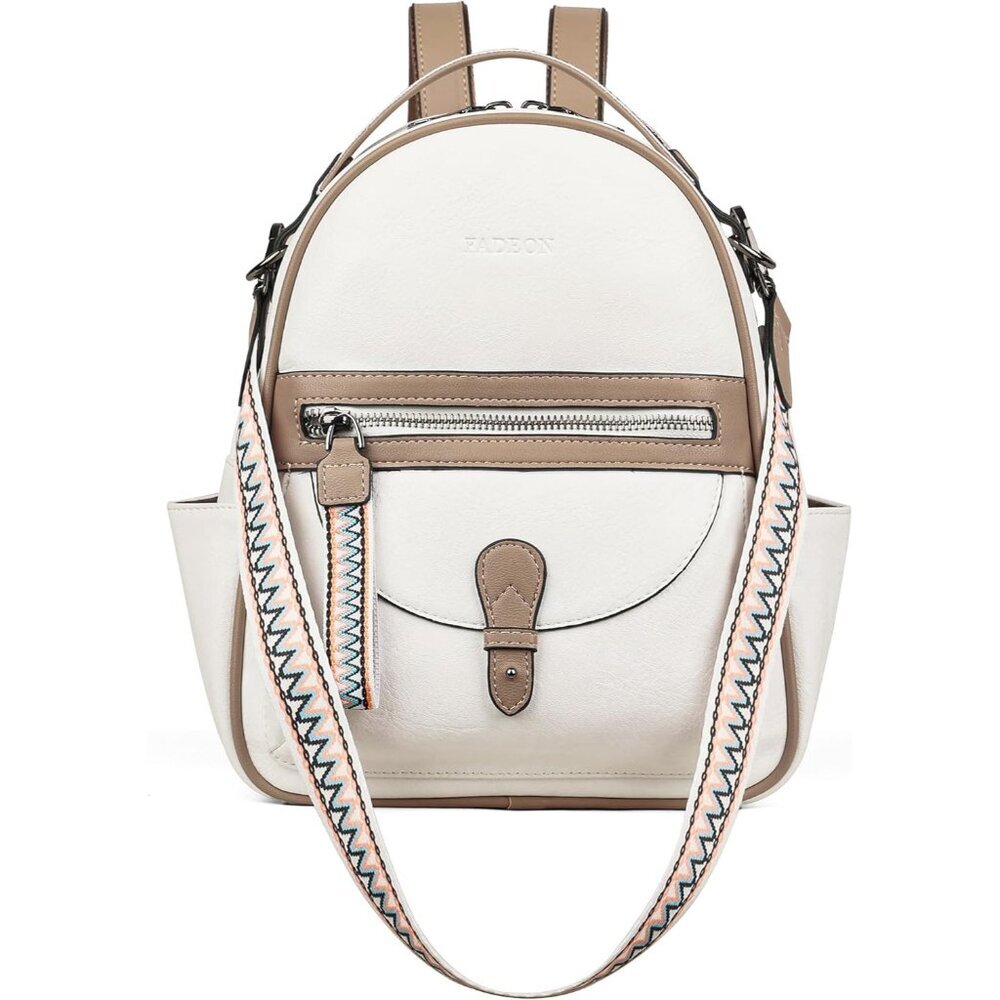 Lightweight Retro Style Mini Backpack Purse - Ideal for Travel & Shopping